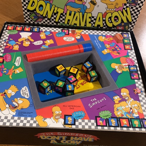 The simpsons Dont Have A cow game vintage - Picture 5 of 7